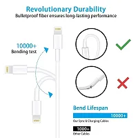 Apple iPhone/iPad Charging/Charger Cord Lightning to USB Cable[Apple MFi Certified] Compatible iPhone 11/ X/8/7/6s/6/plus/5s/5c/SE,iPad Pro/Air/Mini,iPod Touch-thumb3