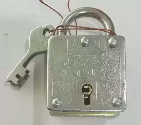 Chandan Stainless Steel Polished Smart Lock  (Steel)