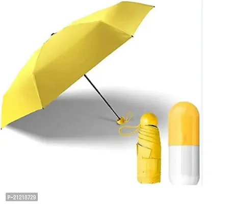 Stylish Yellow Coloured Beautiful Umbrella Pack Of 1-thumb0