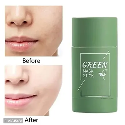 Green Face Mask Stick For Exfoliation Skin Deep Cleansing Of Pores-thumb5