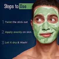 Green Face Mask Stick For Exfoliation Skin Deep Cleansing Of Pores-thumb2