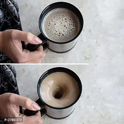 Self-Stirring Mug For Auto Mixing Coffee, Milk, Tea-thumb3