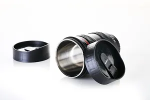 Camera Lens Shaped Coffee Mug Flask With Lid-thumb3