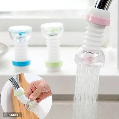 Adjustable Anti Splash Head Nozzle Bathroom Sprinkler Water Diffuser Tap Faucet Regulator-thumb0