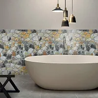 Faux Stones Self Adhesive Wallpaper 200X45CM-thumb3