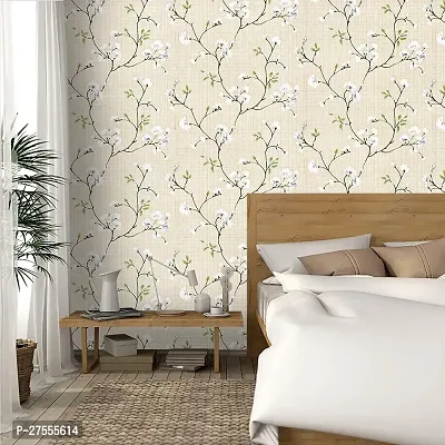 LC White Lilies Self Adhesive Wallpaper 200X45CM-thumb3