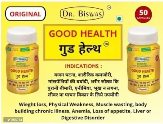 Dr. Biswas Original Good Health Capsules -Pack of 5-thumb3