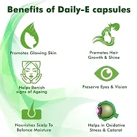 Vitamin E Capsule for Glowing Face, Skin and Hair Nutrition (30 Capsules)(  10*3) Strips-thumb1