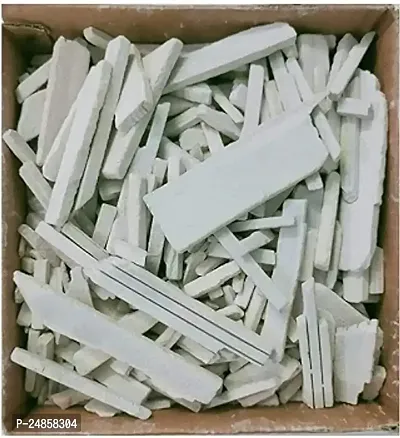 (Easy Kart)  slate  Pencil with 25 Box Crispy And crunchy.Slate Chalk Pencil,Saleti (Pack Of 500Pcs/25 Box) Natural White Limestone-thumb2