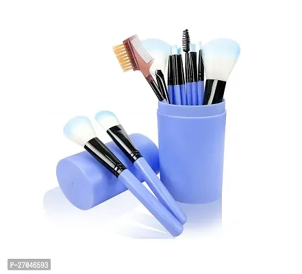 Makeup Brush Set - 12 Pcs Makeup Brushes for Foundation, Eyeshadow, Eyebrow, Eyeliner, Blush Powder, Concealer, Contour Makeup brush (Set of 12)-thumb0