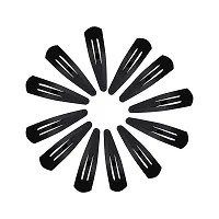 Hair Tic Tac Clip Pack of 24 (Black)-thumb1