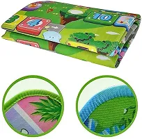 Play Mat Waterproof Baby Child Toddler Boys Girls Crawling mat for Floor Non-Toxic Non Kids Playing Gym Mat, Storage Bag Included (Multi Colour)-thumb1