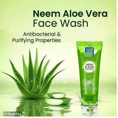 Asta Berry Neem Alovera Face Wash Pack of 1