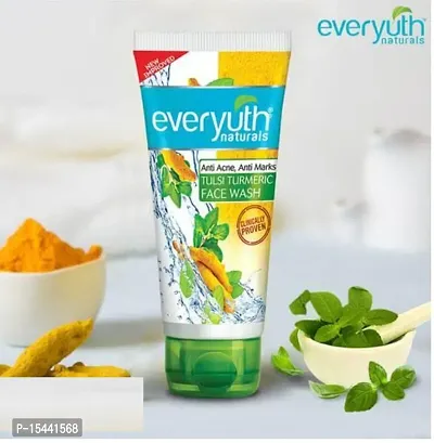 Everyuth Natural Tulsi Turmeric Face Wash Pack of 1
