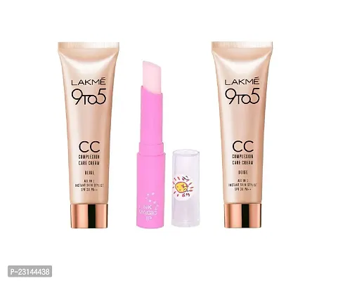 PINK MAGIC LIP BALM + CC  CREAM (PACK OF 2)