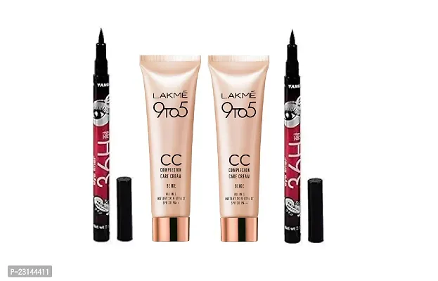 CC CREAM (PACK OF 2) + 36H EYELINEAR (PACK OF 2)