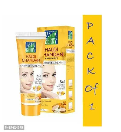 Asta Berry haldi Chandan Cream Pack of 1