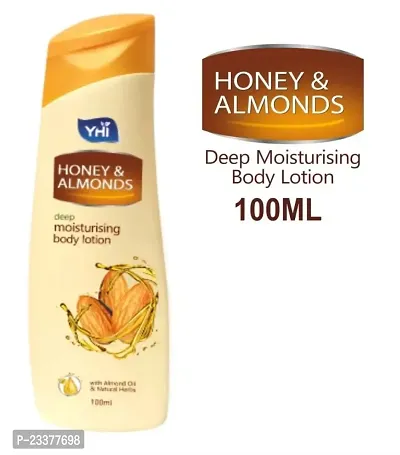 Honey  Almonds Deep Moisturizing Body Lotion With Almond Oil  Natural Herbal