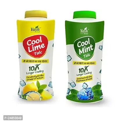 Yash Cool Talc Powder (100gm), Pack Of 2