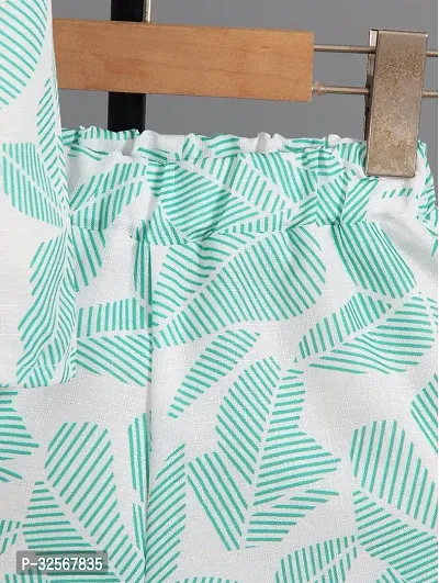 Fabulous Turquoise Cotton Printed Shirts with Shorts For Boys-thumb2