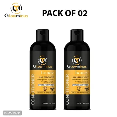 Classic Honey With Saffron Extract Conditioner Enriched With Nutritive Botanical Extracts For Damage Repair - 100Ml Pack Of 02