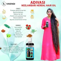 Aadivasi Neelambari Oilanic 100 % Pure and Naturals Adivasi Jeeva Sanjivani Herbal Hair Oil Strengthening and Volumised Hair (125 Ml) Pack Of 01-thumb1