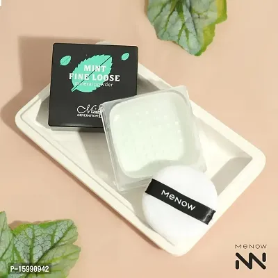 M. N Mint Fine Mineral Loose Powder-thumb0