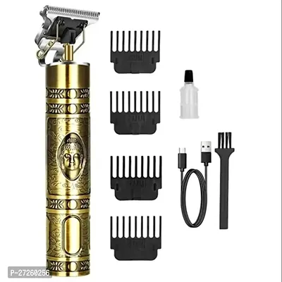 Golden Colour Beard and Hair Trimmer Vintage T9 TRIMMER , Plastic Body trimmer-thumb0