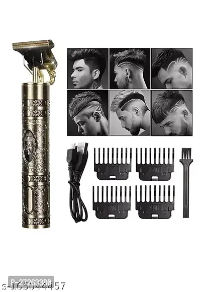 Vintage T9 Hair and Beard Trimmer with 4 Length clip's Wireless Trimmer