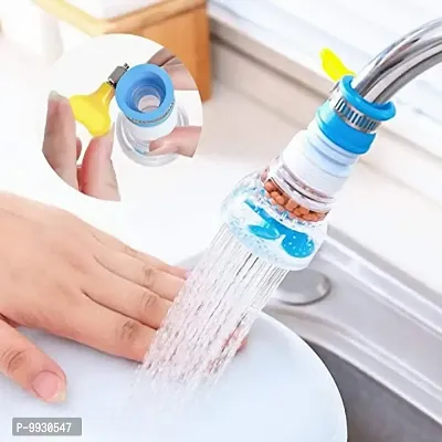 Useful Tap Shower Sprinkler Plastic Shower Brushed Head Mini Shower Faucet- Pack Of 2