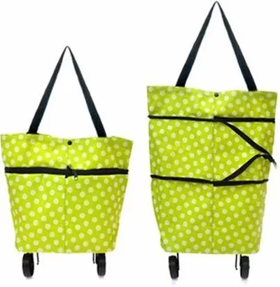Trendy Foldable Storage Multifunction Shopping Bag Cart Tug Trolley Case Wheels Reusable Grocery Bag