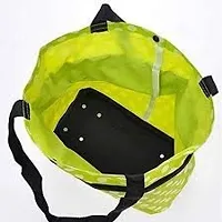 Trendy Waterproof Foldable Shopping Travel Luggage Bag - Storage Case Organizer Trolley Basket Bag-thumb3
