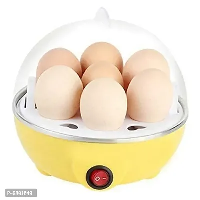 Egg Boiler Electric 7 Egg Cooker Steamer for Steaming  Cooking  Boiling Multipurpose  pack of 1  Multicolor