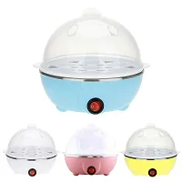 Cooking Boiling Frying  Multi function 2 in 1 Egg Boiling Steamer single Layer 7 Egg Boiler-thumb3