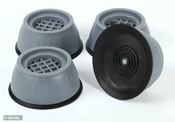 Washing Machine Anti Vibration  Anti-Slip Pads Shock Absorbing  Noise Cancelling Feet pads  pack of 4  Grey-thumb0