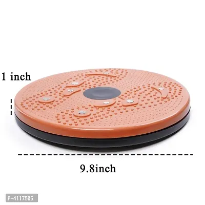 Tummy Twister Acupressure Twister (Magnets) Useful for Twisting Machine Tummy Twister-Abdominal Trimmer-Waist Trimmer-Abs Exerciser-Body Toner-Fat Buster(Color may vary)-thumb2
