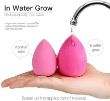 Hydro-Activated High Premium Quality Makeup Beauty Blender for Professionals | Latex Free | Assorted Color(Pack of 5)-thumb4