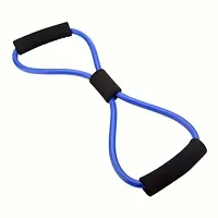 8-shaped Resistance Band Tube Body Building Fitness Exercise Resistance Tube  (Multicolor) pack of 1-thumb4