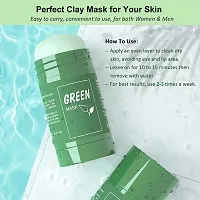 Green Tea Stick Face Mask For Blackhead Remover, Anti Acne , Oil C-thumb1