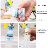 Trendy 360 Degree Water Filter Tap Water Saving Faucet Water Faucet Adjustable Water Valve Splash Water Faucet, Extender Sprayer For Kitchen Bathroom (Assorted, 1 Unit)-thumb4