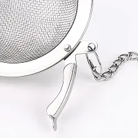 Stainless Steel Tea Ball Strainer Mesh Infuser Filter Reusable Spice Filter Ball Herbs Infuser With Extended Chain Hook For Loose Leaf Tea And Spices Seas-thumb1