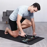 Push-up Board 9 In1 Foldable Push Up Rack Board Multifunction Rack Board Comprehensive Fitness Exercise Workout Push-up Stands Board Body Building Training Gym for Men and Women-thumb2