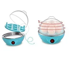 Multifunction Poach Boil Electric Egg Cooker Boiler Steamer Automatic Safe Power-Off Cooking Kitchen Tools-thumb1