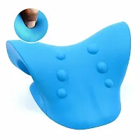 Neck Stretcher for Neck Pain Relief, Neck  Shoulder Relaxer Cervical Neck Traction Device Pillow for TMJ Pain Relief, Muscle Relax, Cervical Spine Alignment Acupressure Chiropractic Pillow-thumb3