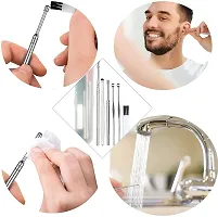Ear Pick with a Storage Box Earwax Remova Stainless Steel Ear Curette Ear Wax Remover Tool Ear wax remover and cleaner, Ear cleaning tools for kids and adults (6 IN 1 EAR WAC CLENER)-thumb4