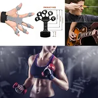 Adjustable Finger Exerciser  Hand Strengthener, Hand Grips for Strength Training, Hand Strengthening Equipment for Therapy- Rock Climbing - Relieve Pain for Arthritis, Carpal Tunnel Grip (Pack of 1)-thumb3