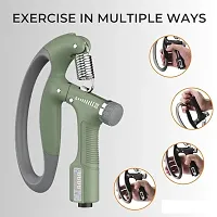 Adjustable Hand Grip Strengthener, Hand Gripper With Counter Gym Workout Hand Exercise Equipment for Men  Women-thumb1