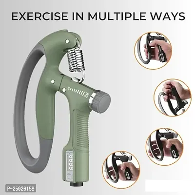 Adjustable Hand Grip Strengthener, Hand Gripper With Counter Gym Workout Hand Exercise Equipment for Men  Women-thumb2