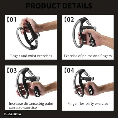 Adjustable Hand Grip Strengthener Hand Gripper for Men  Women With Counter for Gym Workout  Home Use Forearm Exercise Equipment/Wrist Exercise Equipment-thumb5