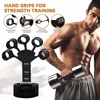 New Finger Gripper Strength Trainer Forearm Exerciser Hand Yoga Resistance Band, Strengthener For Climbing, Guitar, Forearm,Exerciser For Hand, Finger, And Wrist Muscles-Compact And Portable Finger-thumb3